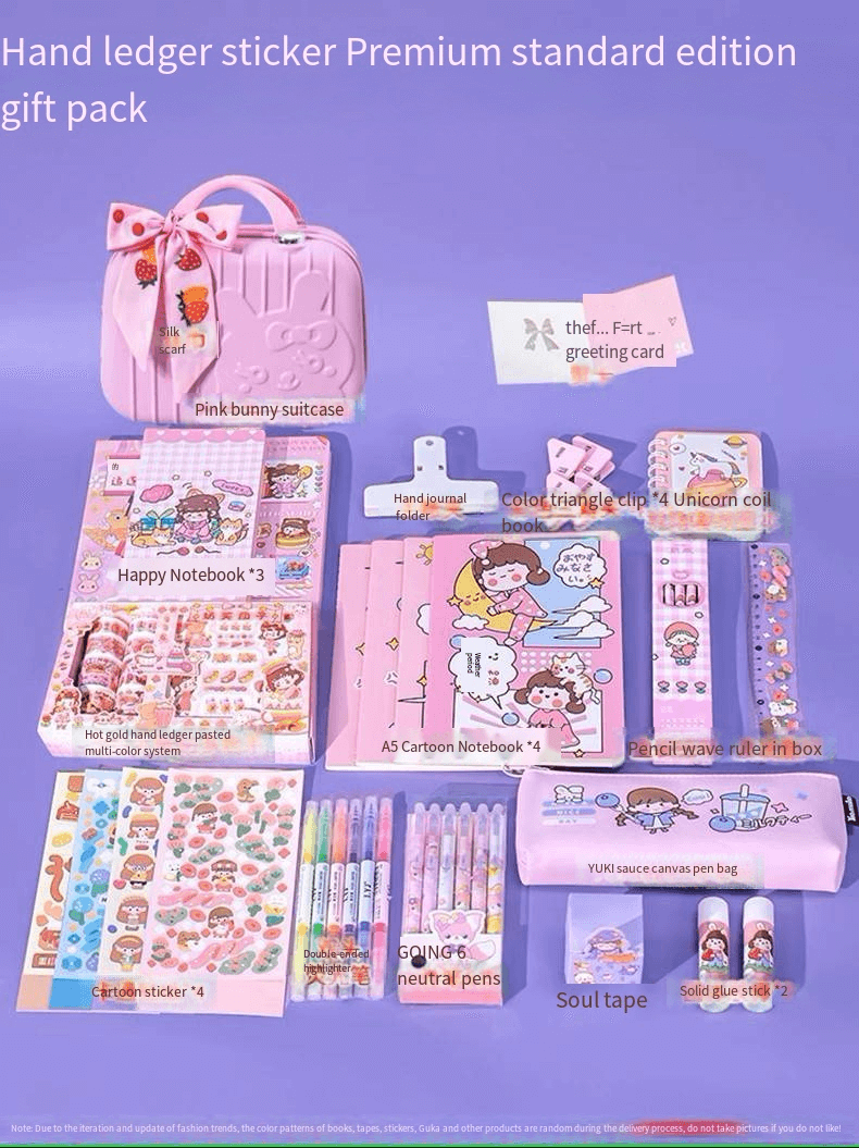【Link1 Department Store】Pack by points - Charming Office Stationery Bundle - Pencils,Pens ,Notepads,Notebooks