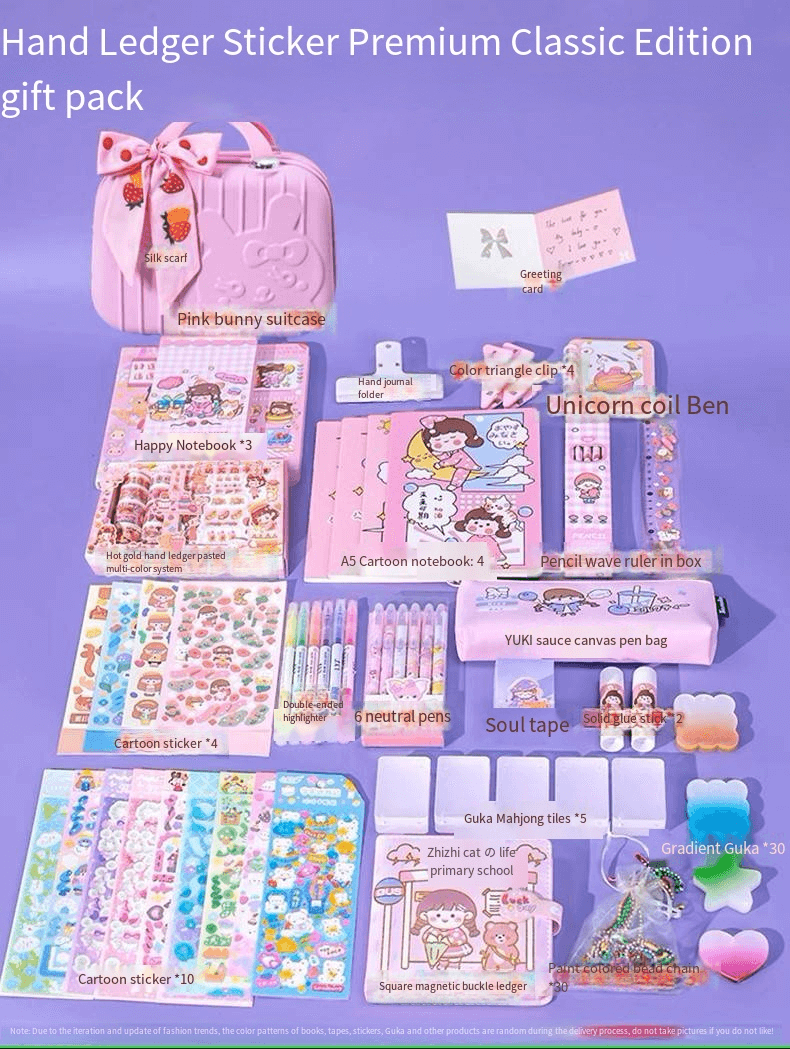 【Link1 Department Store】Pack by points - Charming Office Stationery Bundle - Pencils,Pens ,Notepads,Notebooks