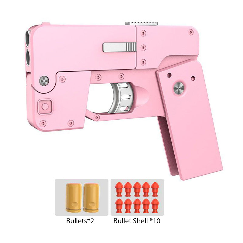 New iPhone Soft Bullet Ejector Nerf Fun Toy Gun
