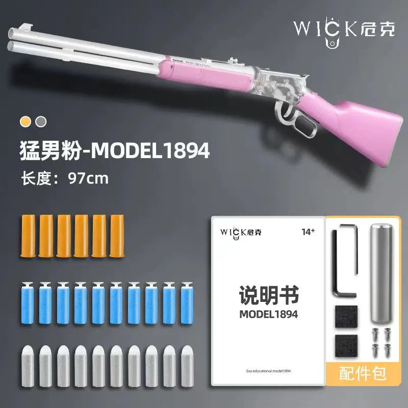 tktoygun WICK-MODEL 1894 Soft Bullet Toy Gun